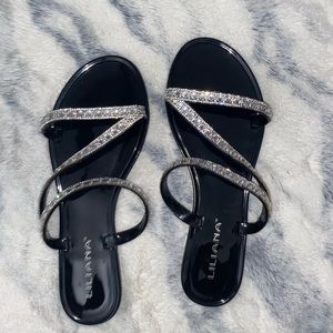 Sparkly sandals
